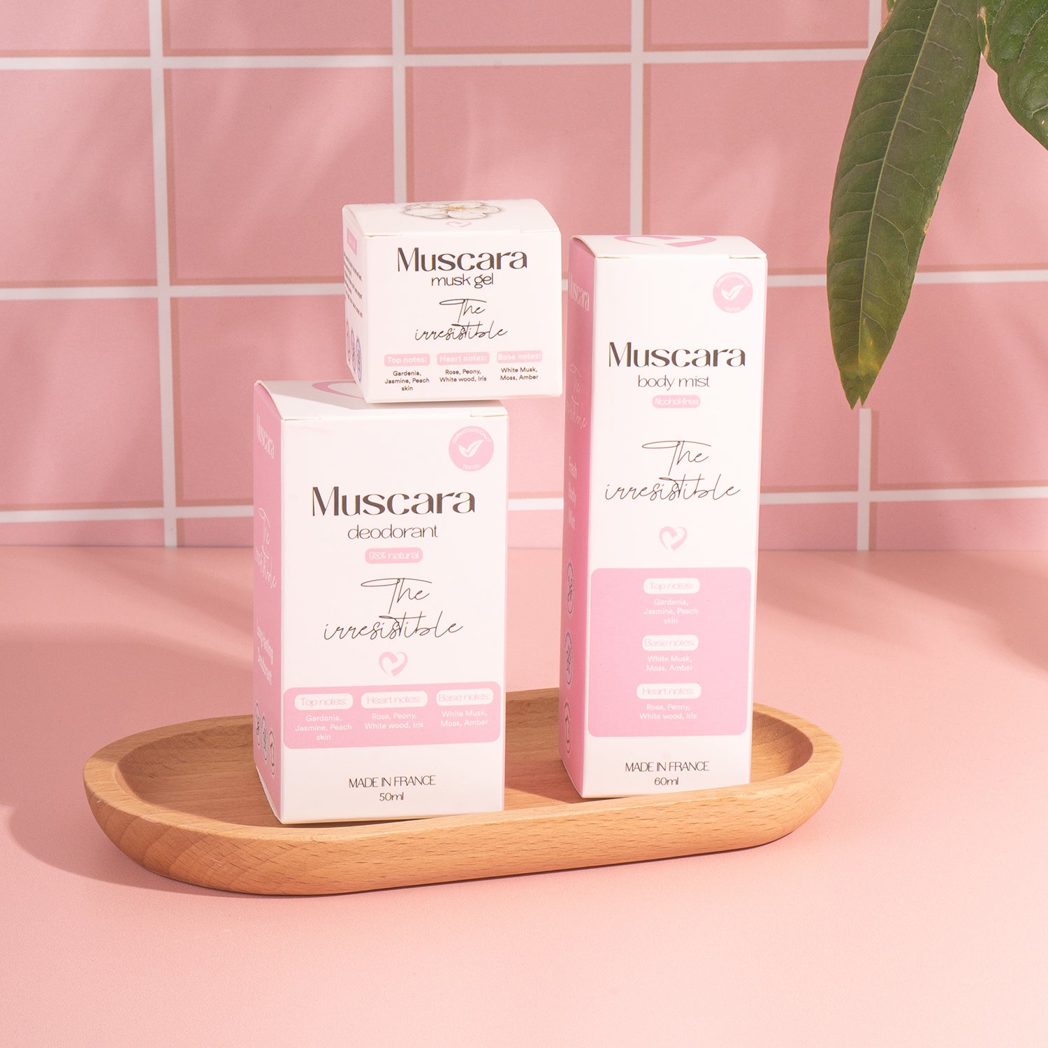 Pakket ultime :  3 Musk + 2 Deodorants + 2 Body Mist